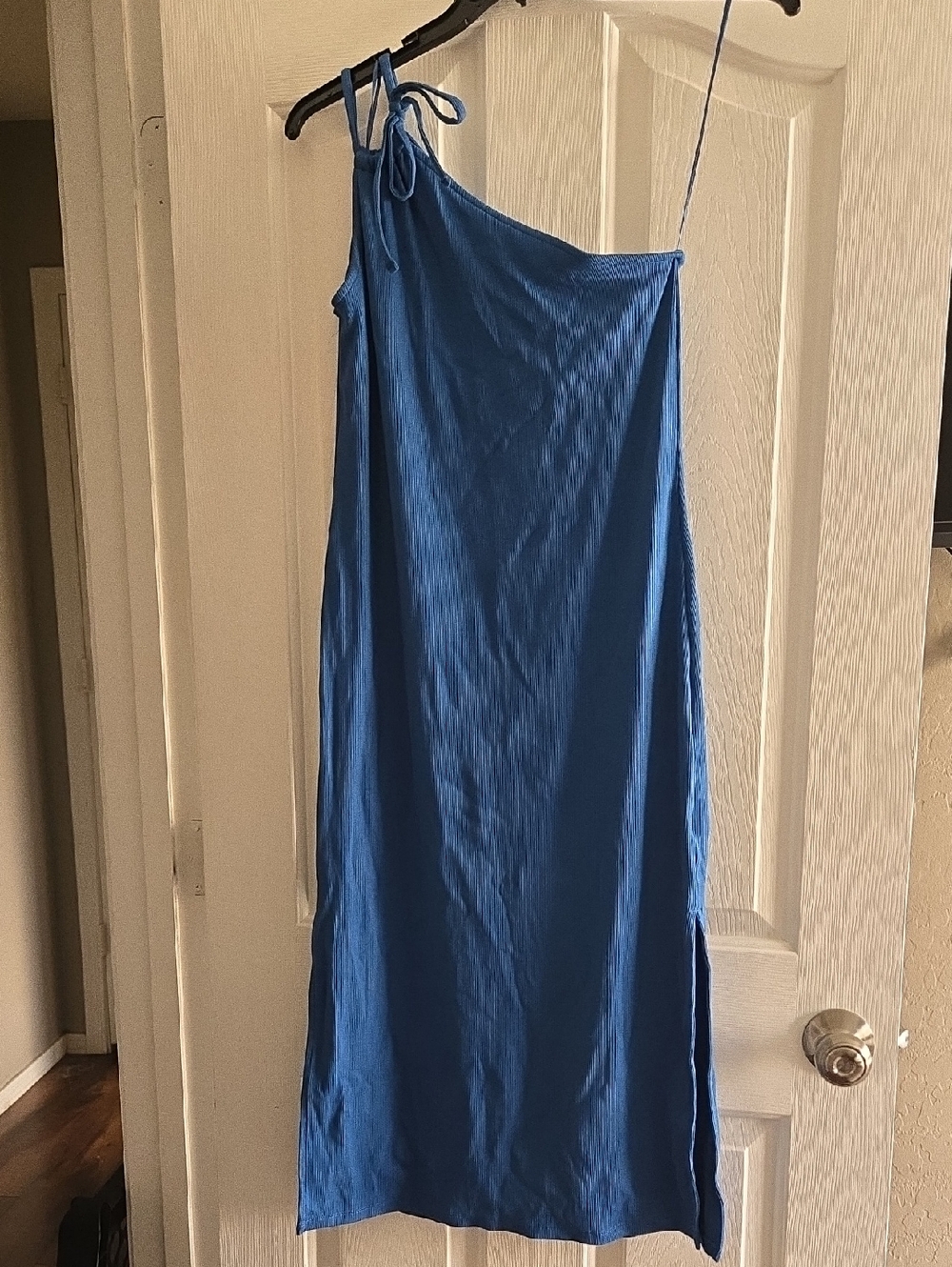 Old Navy  One-Shoulder Slip Dress with Tie Strap